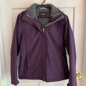 Land’s End NWOT fleece lined jacket.  Size Small